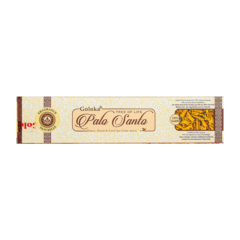 Goloka Chandan Incense Sticks Sandalwood Masala 15 Grams Choose Quantity 
