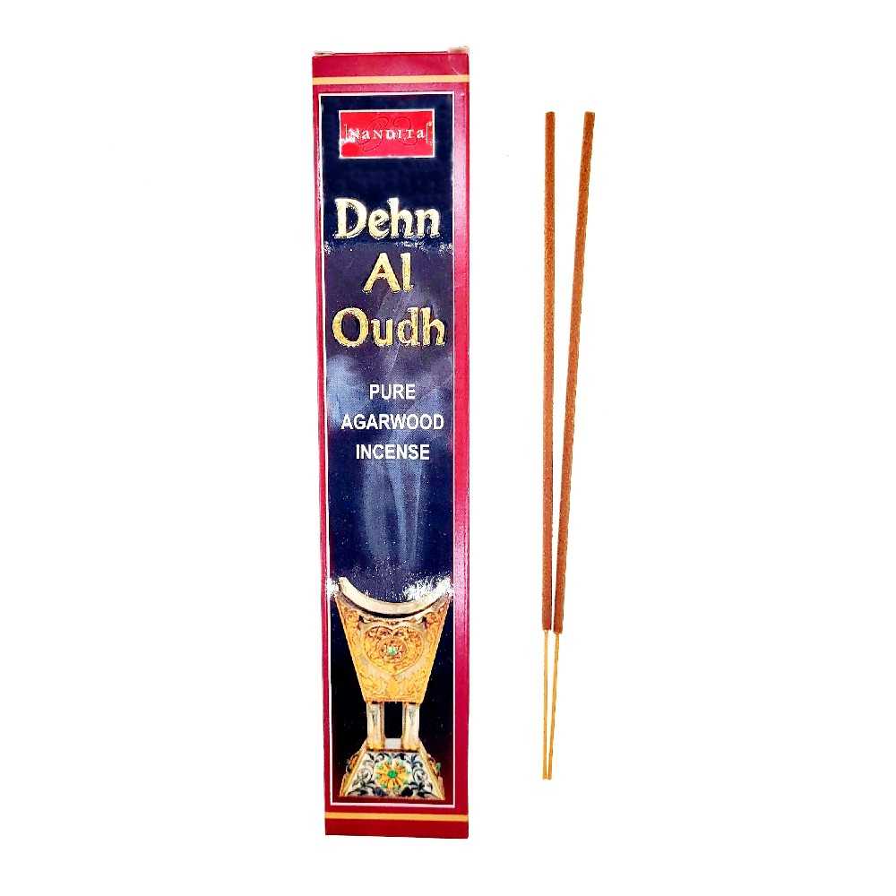 Dehn Al Oudh Incense Sticks-Heightened Awareness & Happiness-15g Free Gift 